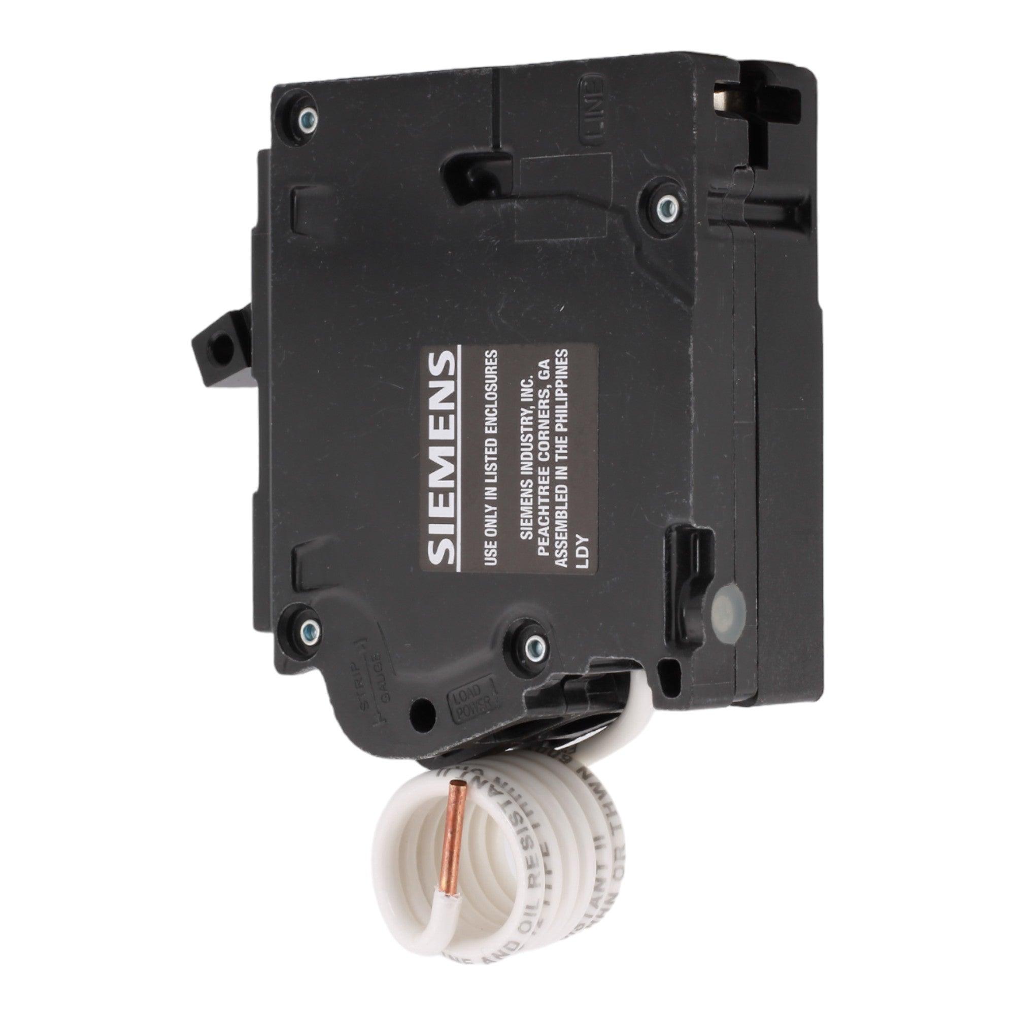 Siemens QF120A, 20 Amp, 120 Volt, Single Pole, GFCI Circuit Breaker, Pigtail-Neutral Connection, For Siemens Load Centers - Image 5