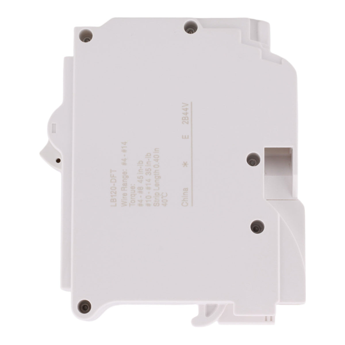 Leviton LB120-DFT, 20A, 120V, 1-Pole Dual Function AFCI/GFCI Circuit Breaker, Thermal Magnetic, Plug-On Neutral, for Leviton Load Centers - Image 5