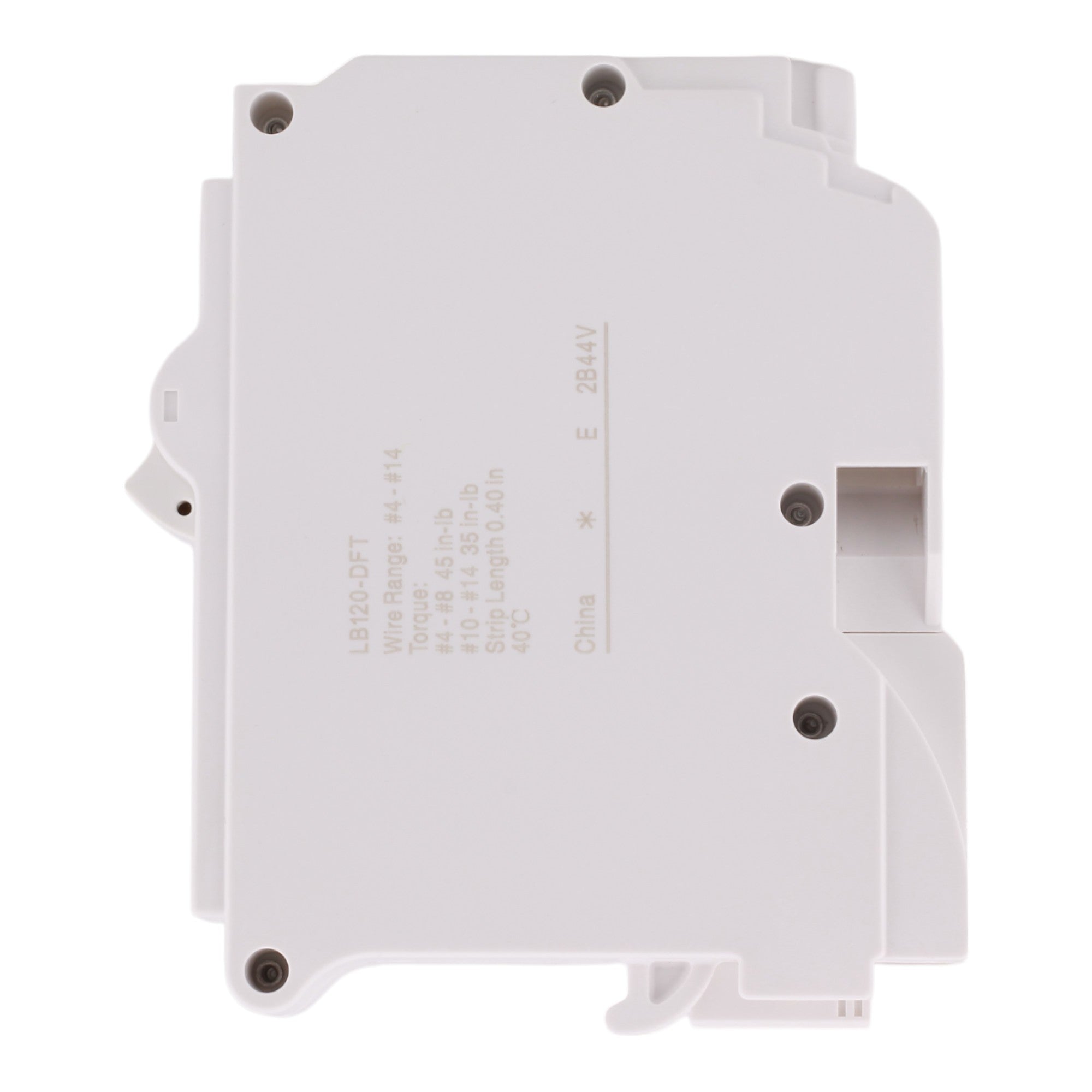 Leviton LB120-DFT, 20A, 120V, 1-Pole Dual Function AFCI/GFCI Circuit Breaker, Thermal Magnetic, Plug-On Neutral, for Leviton Load Centers - Image 5