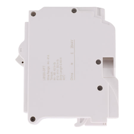 Leviton LB120-DFT, 20A, 120V, 1-Pole Dual Function AFCI/GFCI Circuit Breaker, Thermal Magnetic, Plug-On Neutral, for Leviton Load Centers - Image 5