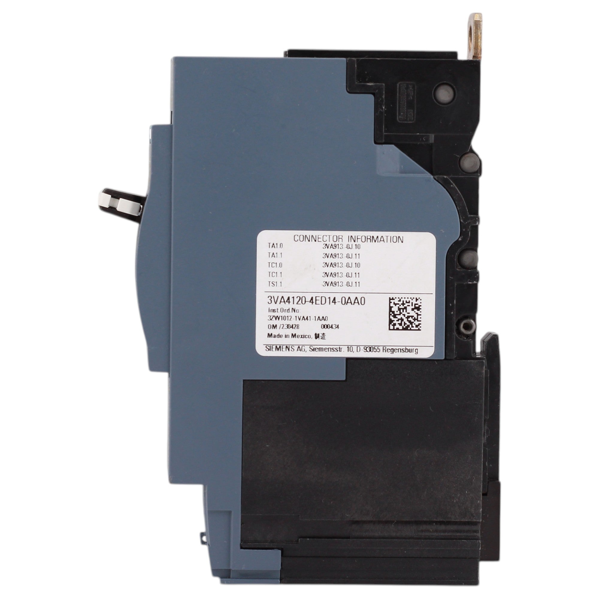 Siemens 3VA41, 3VA4120-4ED14-0AA0, 20A, 1P, 600V, Thermal Magnetic, Circuit Breaker - Image 5