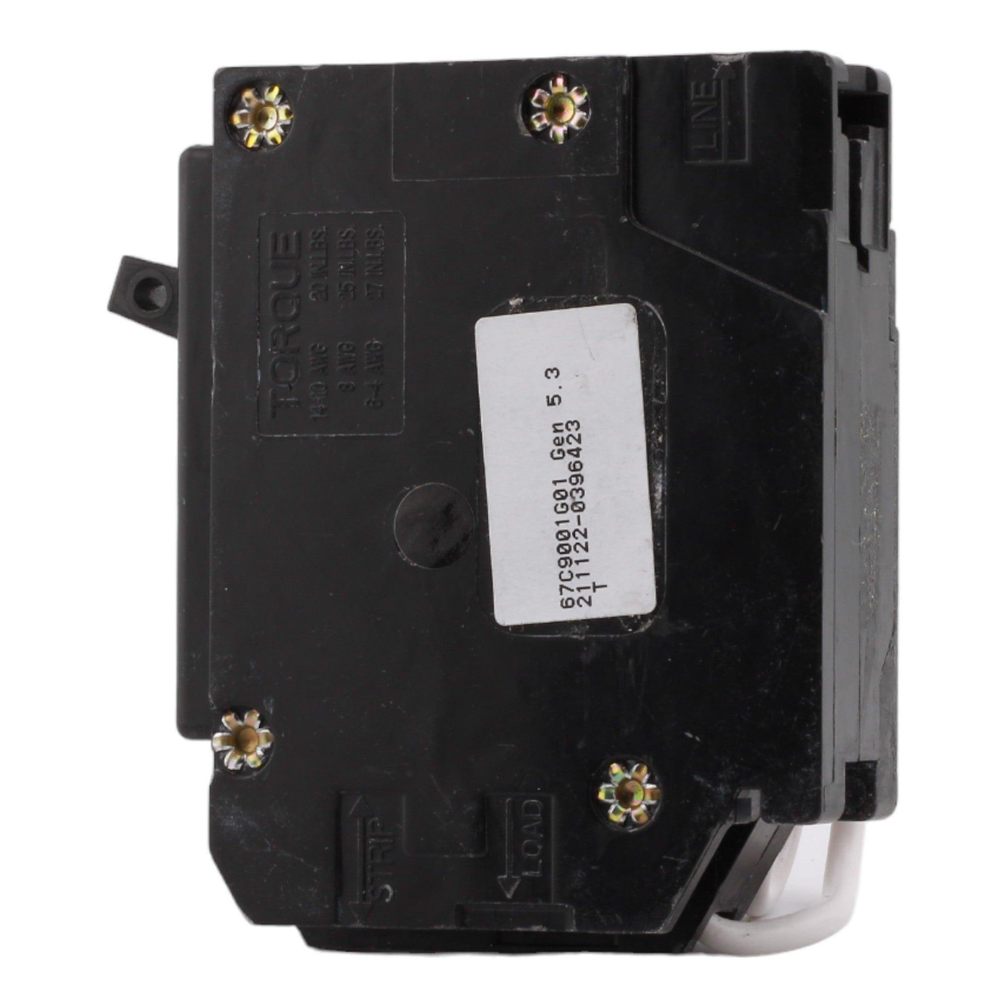 Eaton BRN115AF 15 Amp Single Pole 120V Pigtail-Neutral AFCI Arc Fault Circuit Breaker UL - Image 4