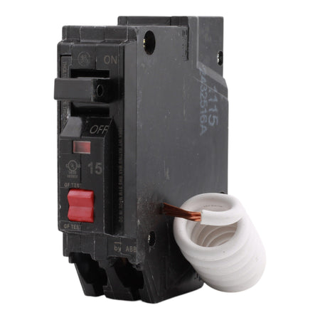 GE THQL1115GFTP 15A 1P 120V GFCI Self-Test Circuit Breaker - Image 7