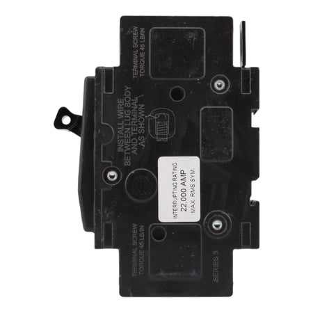 Square D QOU220VH 20 Amps 120/240 Volts Two Pole Standard Circuit Breaker Unit Mount - Image 4