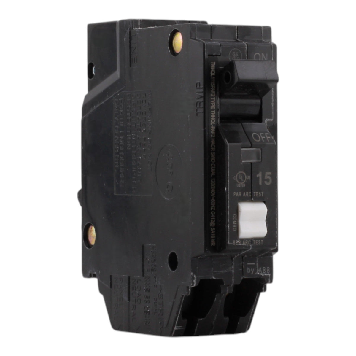 GE Q-Line THHQL1115PAF2 15A 1P 120V AFCI Plug-On Neutral Circuit Breaker