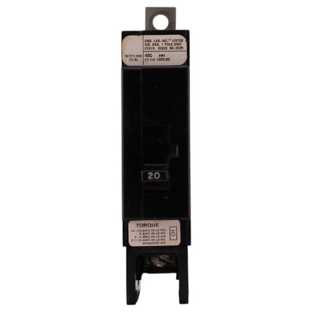 Challenger CH, CH1020, 20A, 1P, 277V, Bolt-On, Circuit Breaker - Image 2