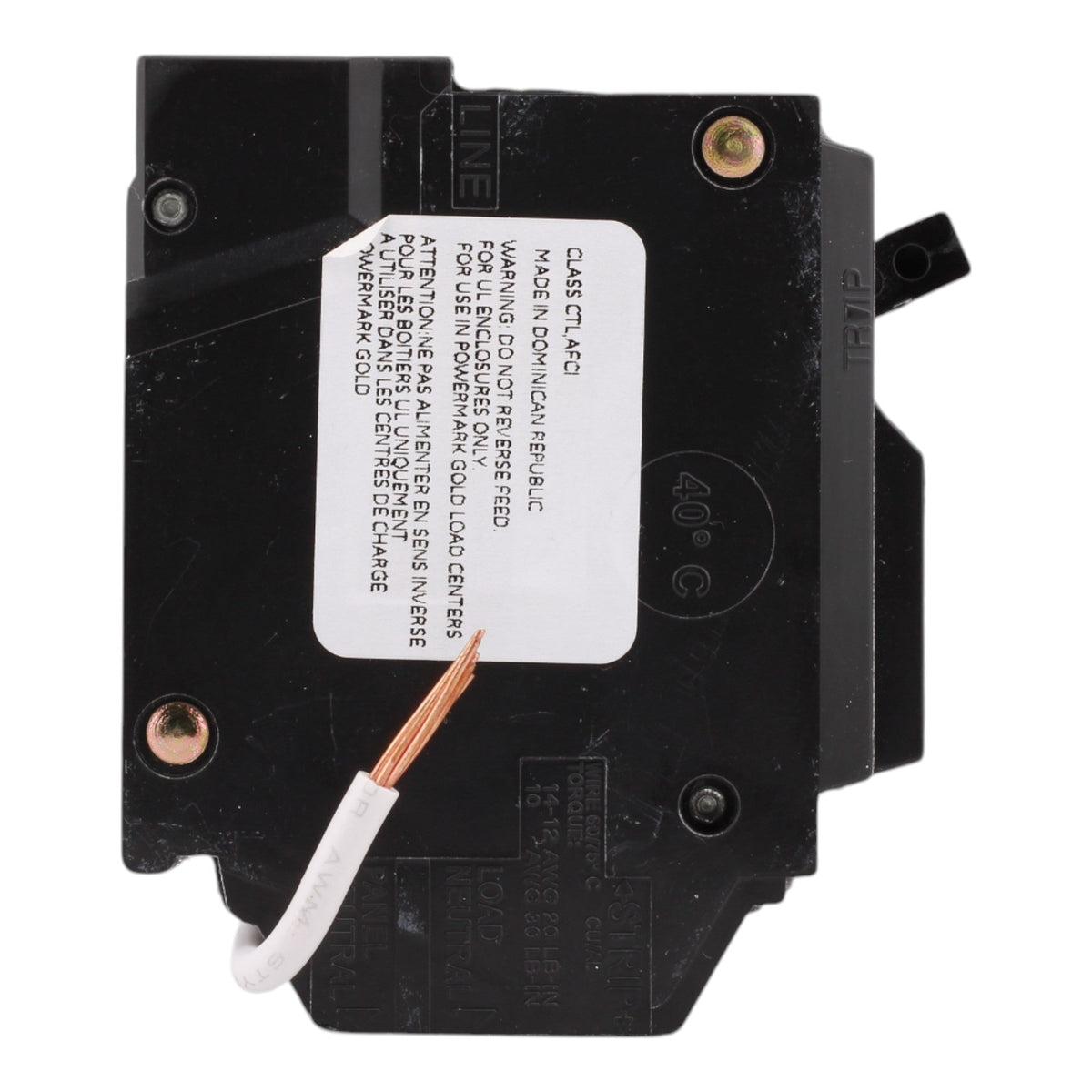 GE THQL1120AF2S, 20 Amps, Single Pole, 120 Volts, Arc Fault Circuit Breaker, AFCI, Plug-In Mount, Pigtail Connection, for GE Panels - Image 5