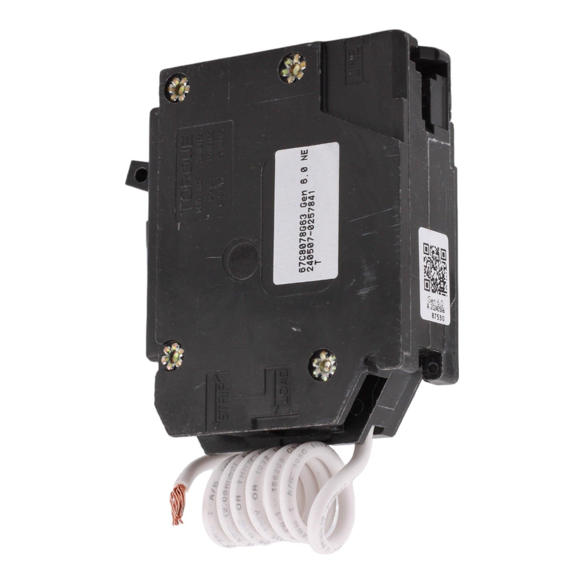 Eaton BR BRN115A1CS 15A 1P 120V AFCI/GFCI Pigtail Neutral Circuit Breaker - Image 5