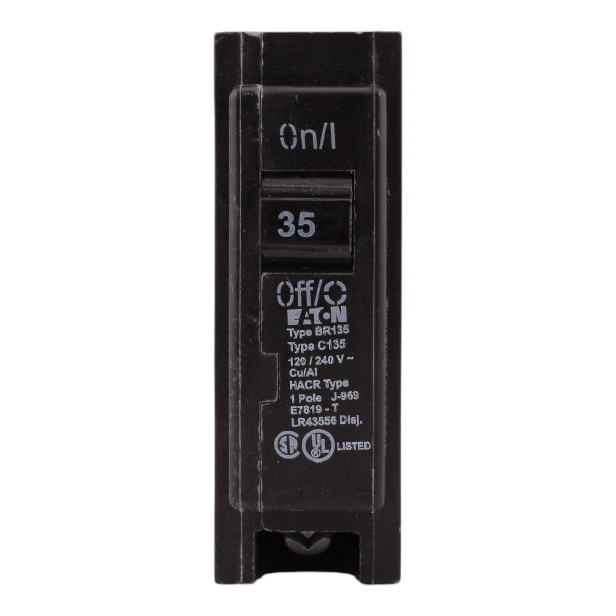 Eaton BR BR135 35A 1P 120/240V Circuit Breaker - Image 2