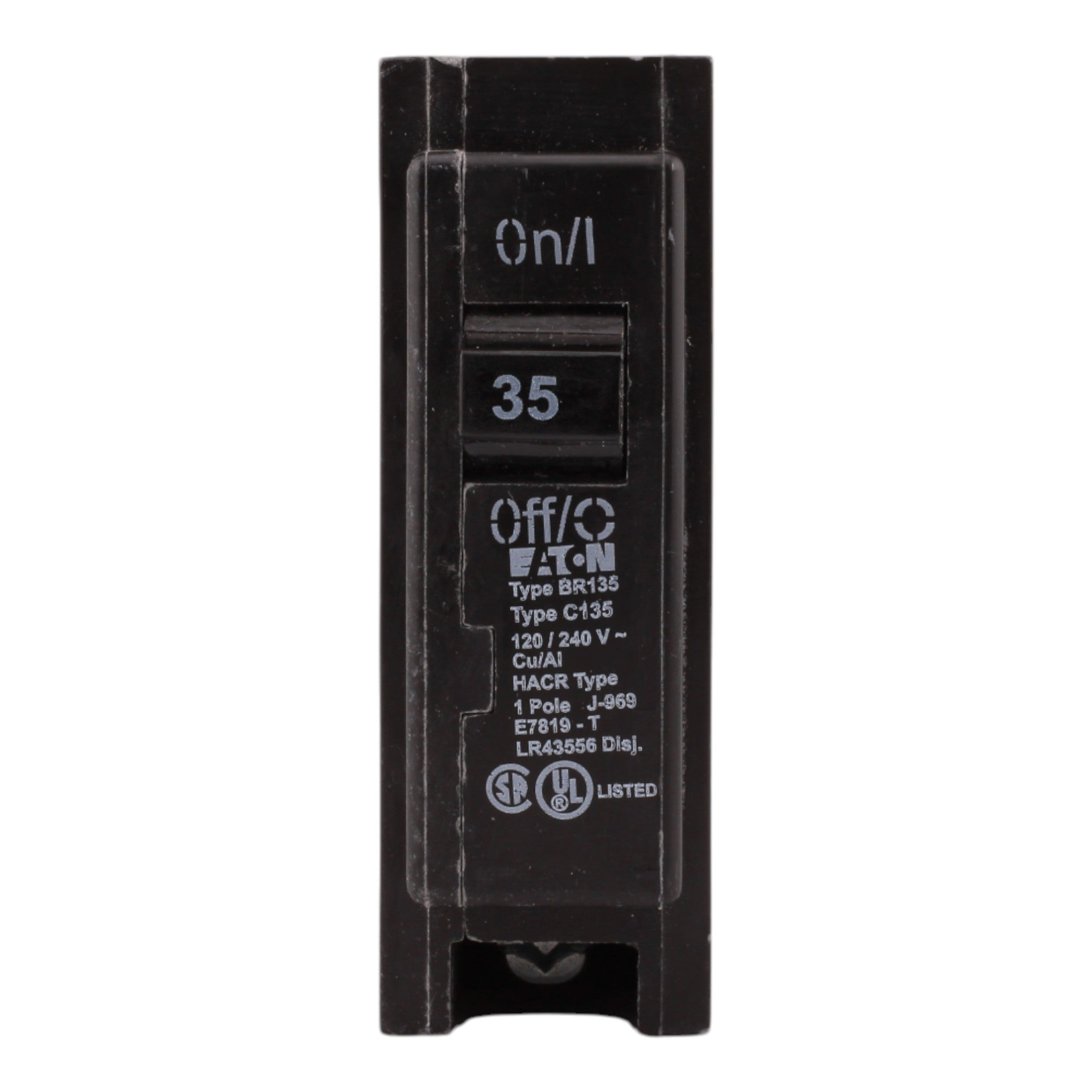 Eaton BR BR135 35A 1P 120/240V Circuit Breaker - Image 2