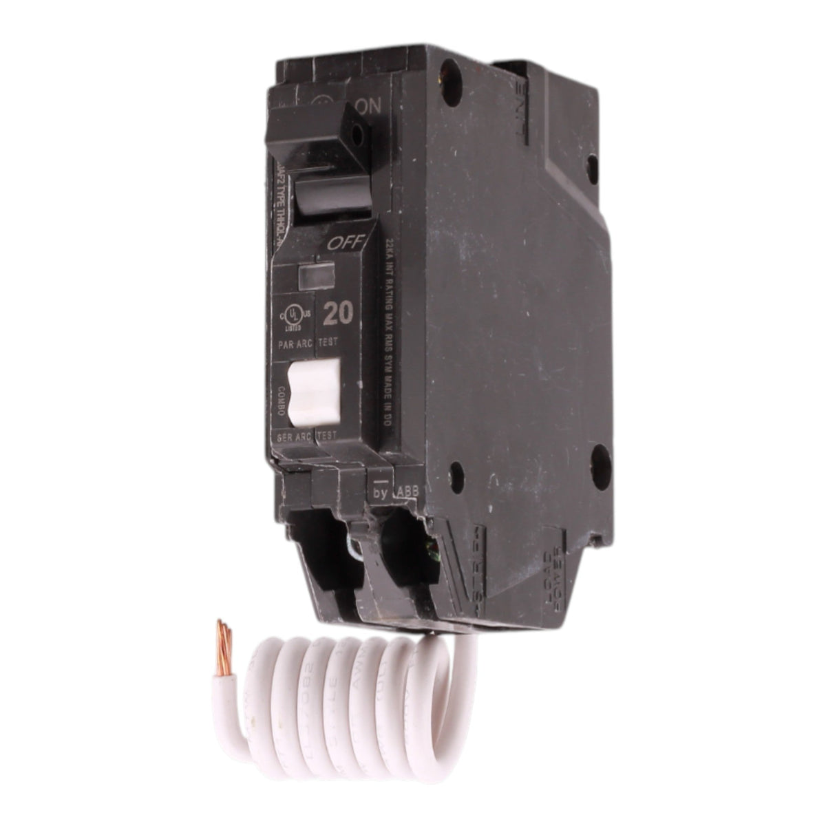 GE THHQL1120AF2 20A 1P 120/240V AFCI Pigtail Neutral Circuit Breaker - Image 2