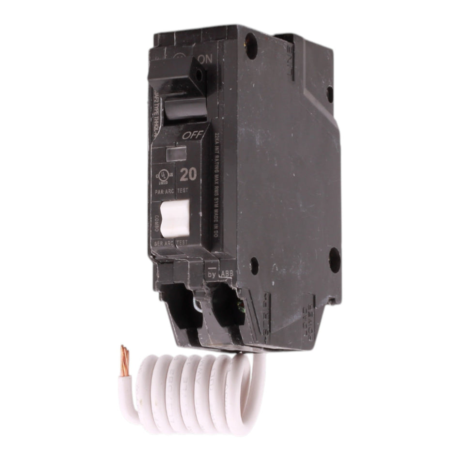 GE THHQL1120AF2 20A 1P 120/240V AFCI Pigtail Neutral Circuit Breaker - Image 2