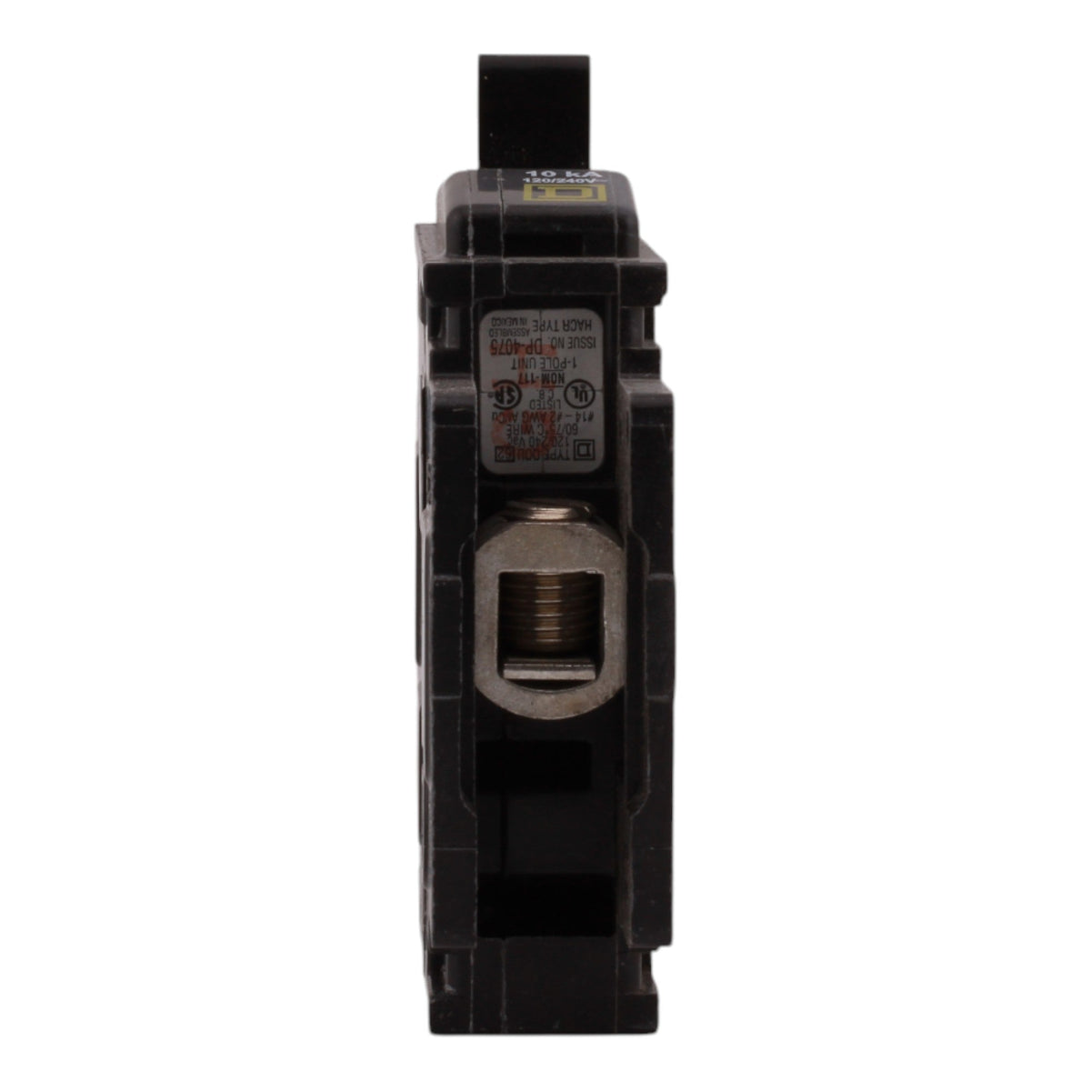 Square D QOU120 20A 1P 120/240V 10kA Miniature Circuit Breaker - Image 8