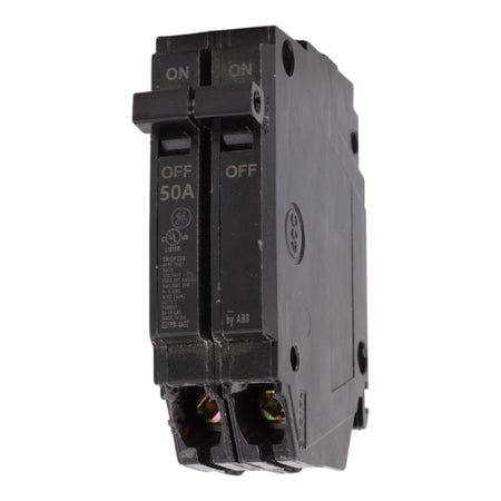 GE THQP250, 50A, 120/240V, 2-Pole Circuit Breaker, Plug-In, for Load Centers and Lighting Panels - Image 3