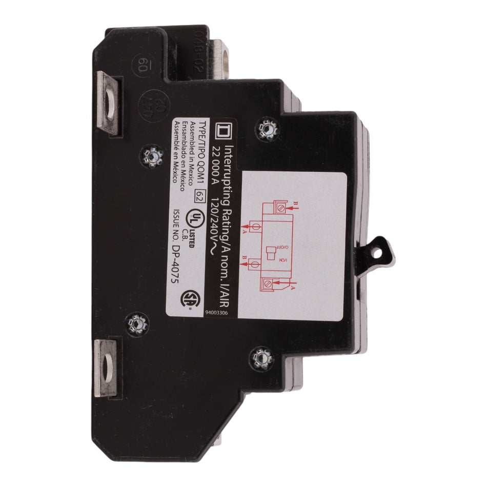 Square D QO QOM60VH 60A 2P 120/240V Main Breaker - Image 2