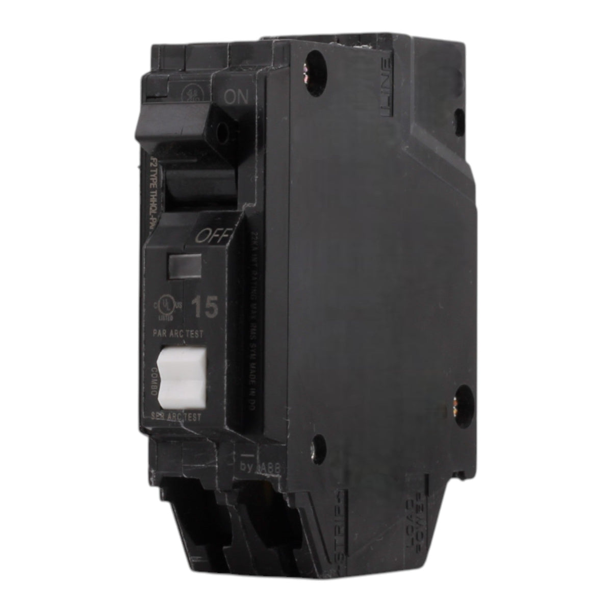 GE Q-Line THHQL1115PAF2 15A 1P 120V AFCI Plug-On Neutral Circuit Breaker - Image 3