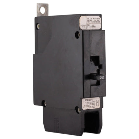 Challenger CH, CH1020, 20A, 1P, 277V, Bolt-On, Circuit Breaker