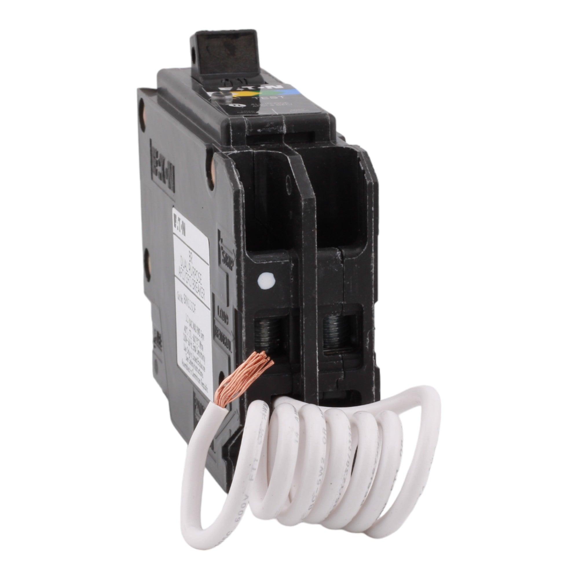 Eaton BR BRN115A1CS 15A 1P 120V AFCI/GFCI Pigtail Neutral Circuit Breaker - Image 7