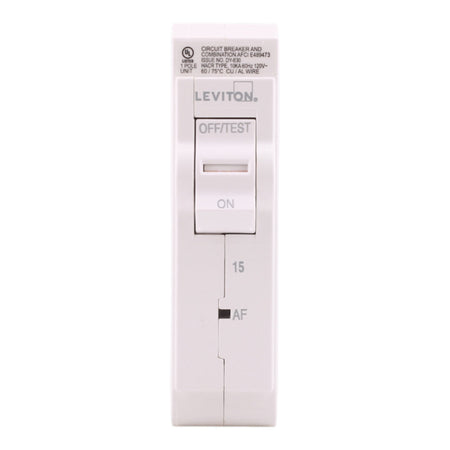 Leviton LB115-AF 15A 1P 120V AFCI Plug-On Neutral Circuit Breaker - Image 4