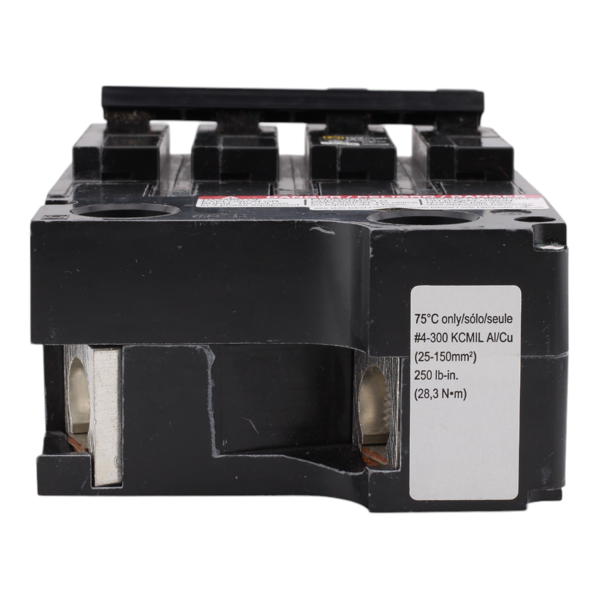 Schneider Electric HOM2175BB Mini Branch Circuit Breaker, 175A, 2-Pole, 120/240V AC, 10kA AIR, Plug-In Design. - Image 8