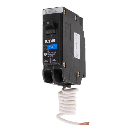 Eaton BR BRN115DF 15A 1P 120V AFCI/GFCI Pigtail Neutral Circuit Breaker - Image 3