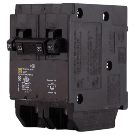 Square D Homeline, HOMT230230, 30A, 2P/2P, 120/240V, Quadplex, Circuit Breaker - Image 3