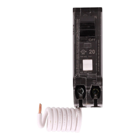 GE THHQL1120AF2 20A 1P 120/240V AFCI Pigtail Neutral Circuit Breaker - Image 4