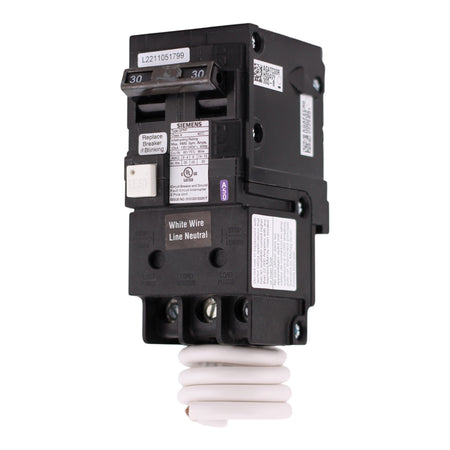 Siemens QP, QF230AH, 30A, 2P, 120/240V, GFCI, Pigtail Neutral, 22 kAIC, Circuit Breaker - Image 2