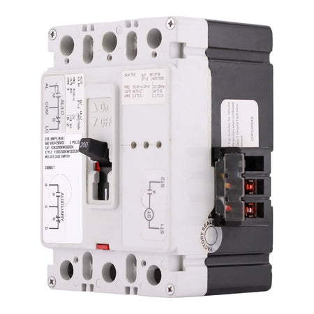 Eaton Series C, FDB3200KWC03S24, F-Frame, 200A, 3P, 600VAC/250VDC, Molded Case Switch, with Auxiliary Switch & Shunt Trip - Image 5