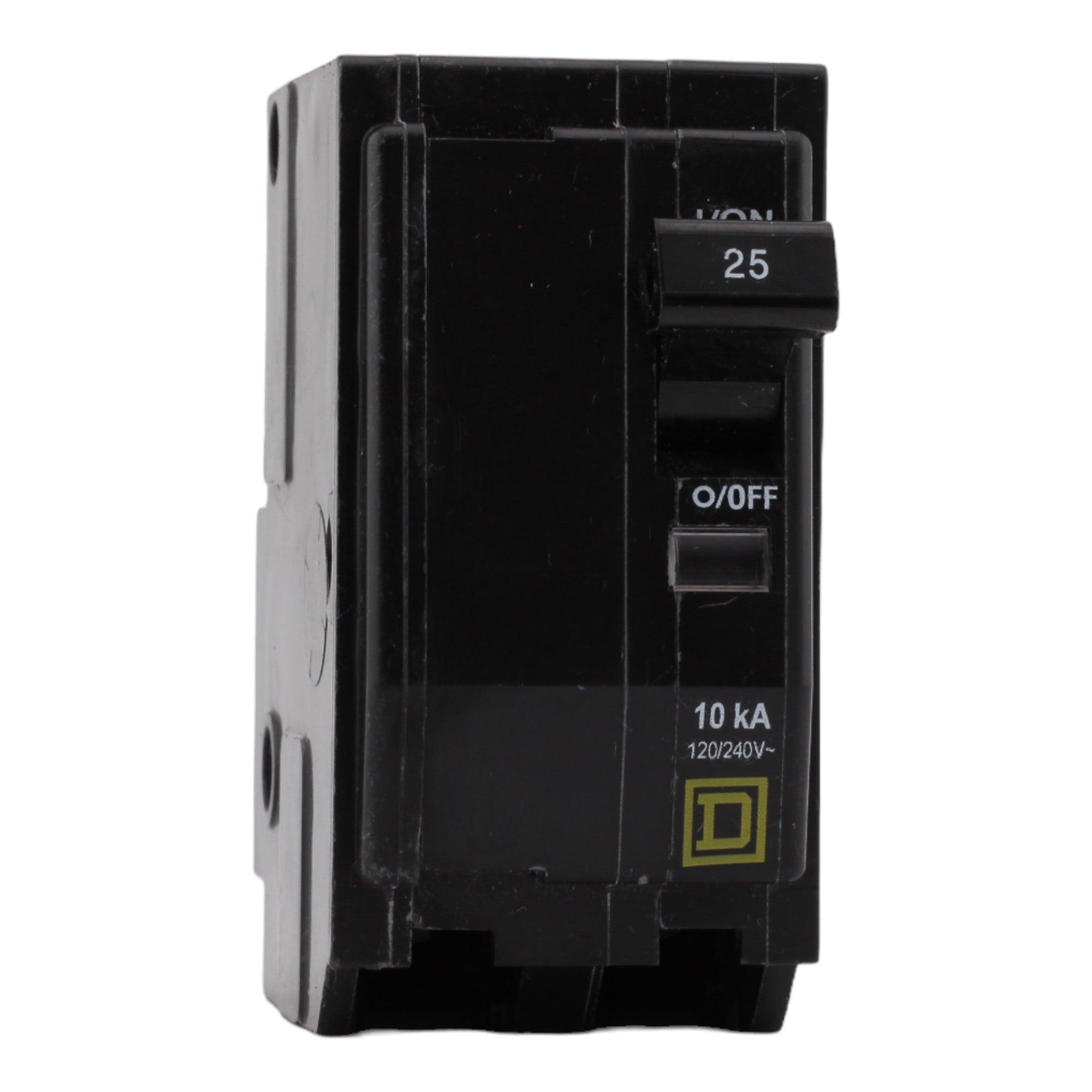 Square D QO225 25 Amps 120/240 Volts Double Pole Thermal Magnetic Circuit Breaker for QO Load Centers - Image 2