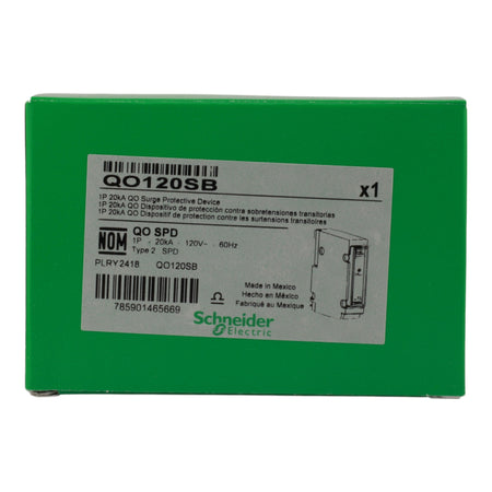 Square D QO120SB 30kA 120V 1P Surge Protective Device SPD - Image 2