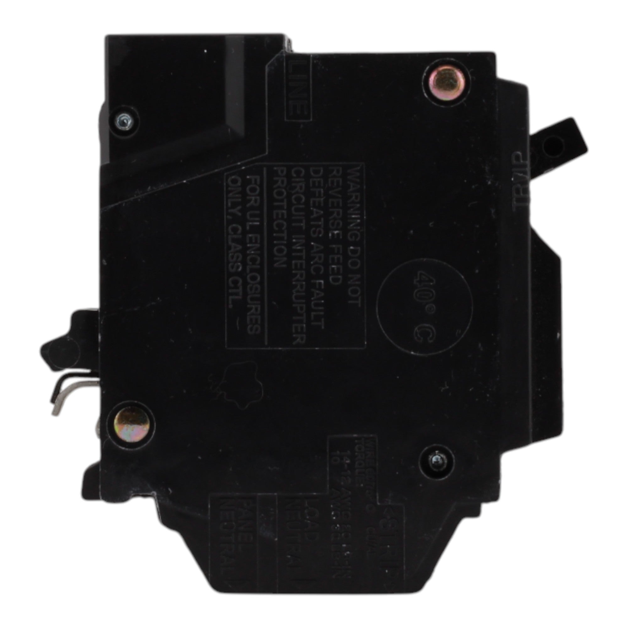 GE Q-Line THHQL1115PAF2 15A 1P 120V AFCI Plug-On Neutral Circuit Breaker - Image 5