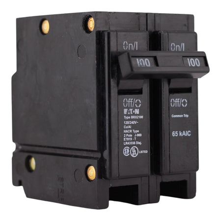 Eaton BRX, BRX2100, 100A, 2P, 120/240V, Circuit Breaker