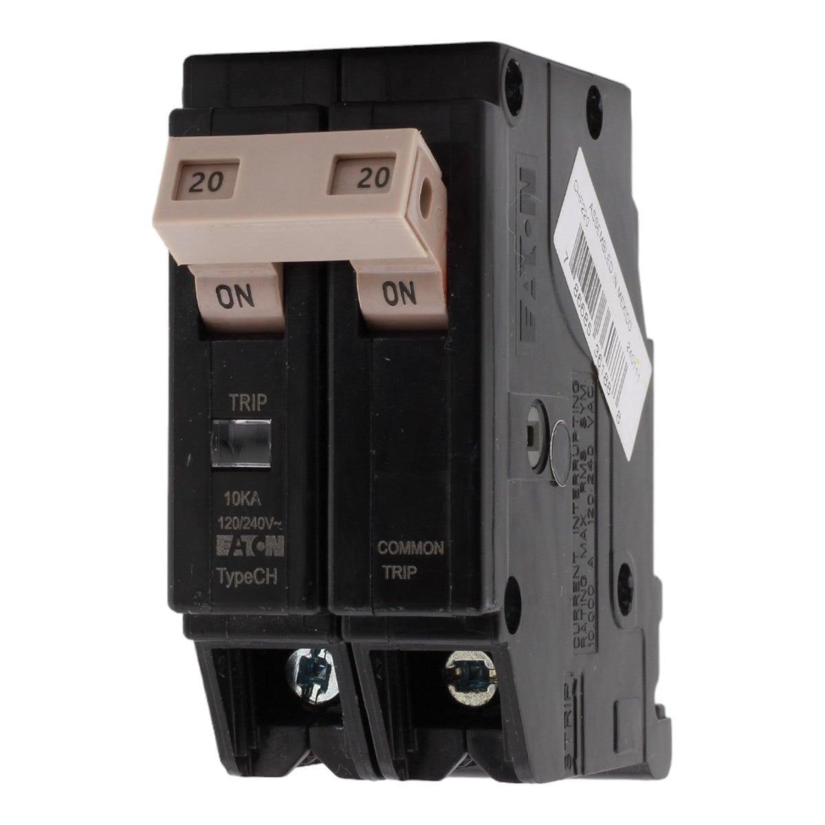 Eaton CH CHF220 20A 2P 120/240V Thermal-Magnetic Circuit Breaker - Image 3
