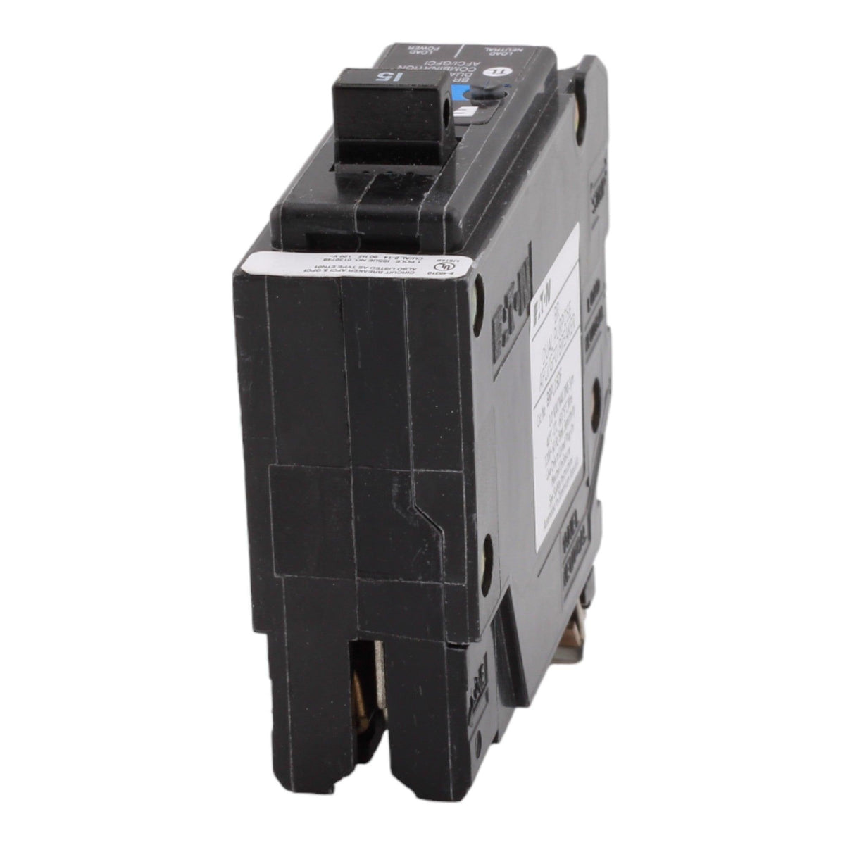 Eaton BR BRP115DF 15A 1P 120V AFCI/GFCI Plug on Neutral Circuit Breaker - Image 8