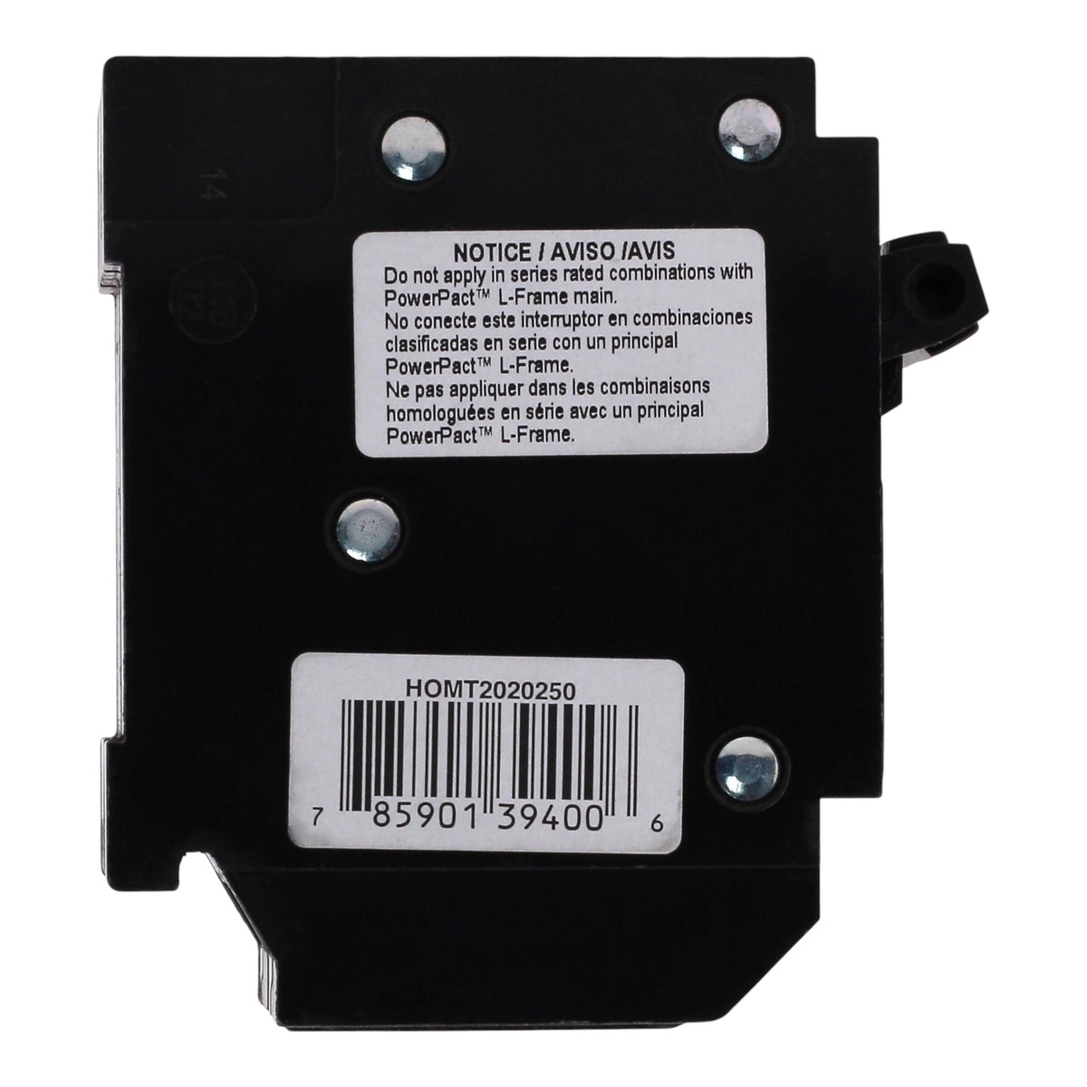 Square D Homeline HOMT2020250 20A/20A/50A Quad Tandem Circuit Breaker - Image 4