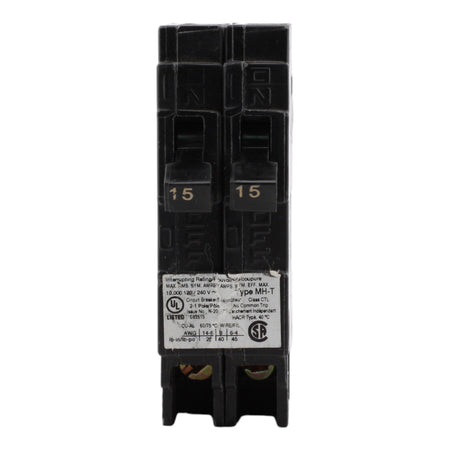 Murray MP1515 15A/15A 2P 120V Duplex Circuit Breaker - Image 2