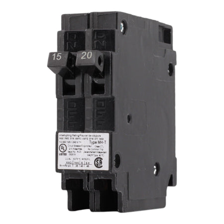 Murray MP1520 15/20A 120V 1-Pole Duplex Thermal Magnetic Circuit Breaker, Compatible with Murray and Siemens Load Centers - Image 3