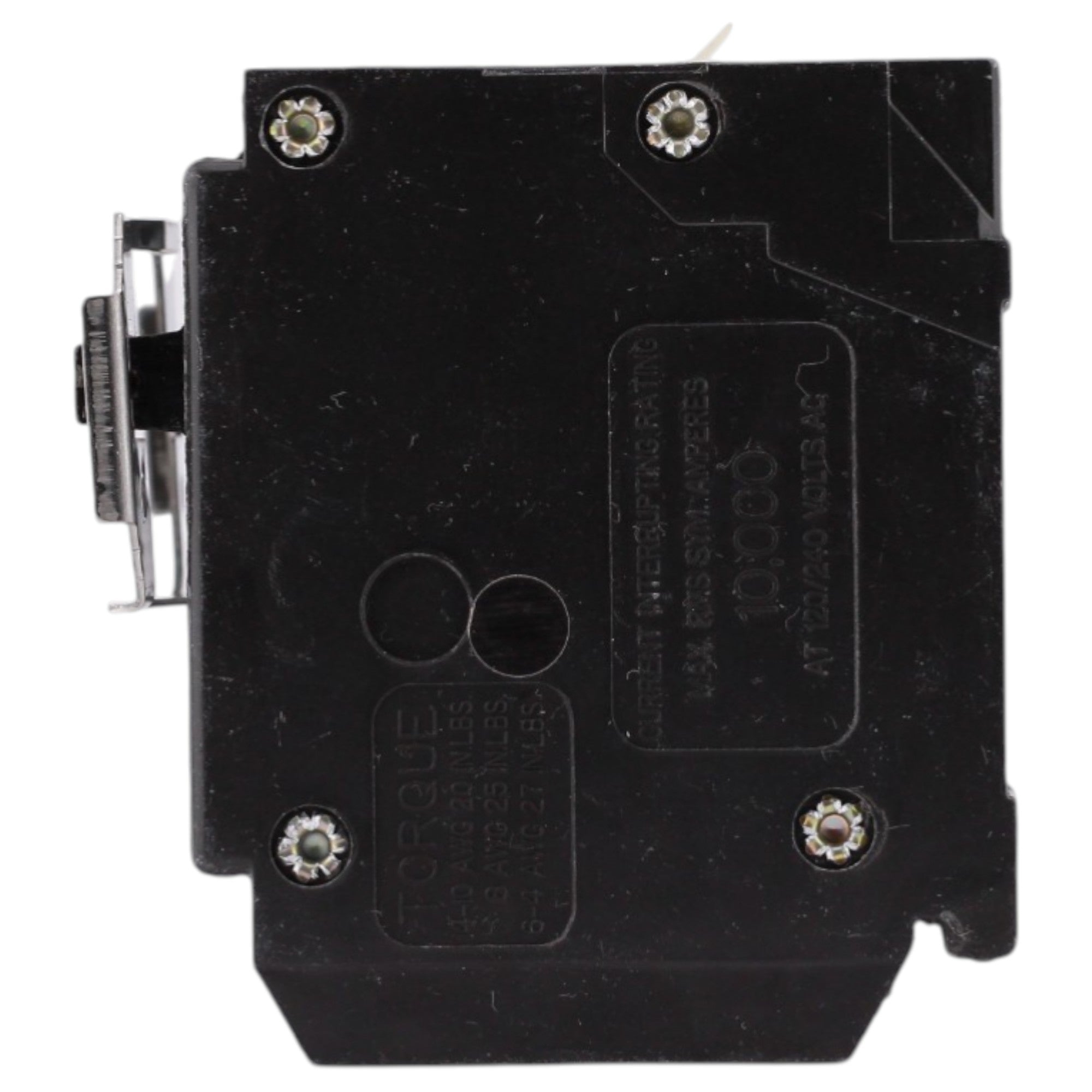 Eaton BR, BR415, (2) 15A, 4P, 120/240V, Quadplex, Non-CTL, Plug-On, Circuit Breaker - Image 5