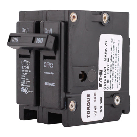 Eaton BRX, BRX2100, 100A, 2P, 120/240V, Circuit Breaker - Image 2