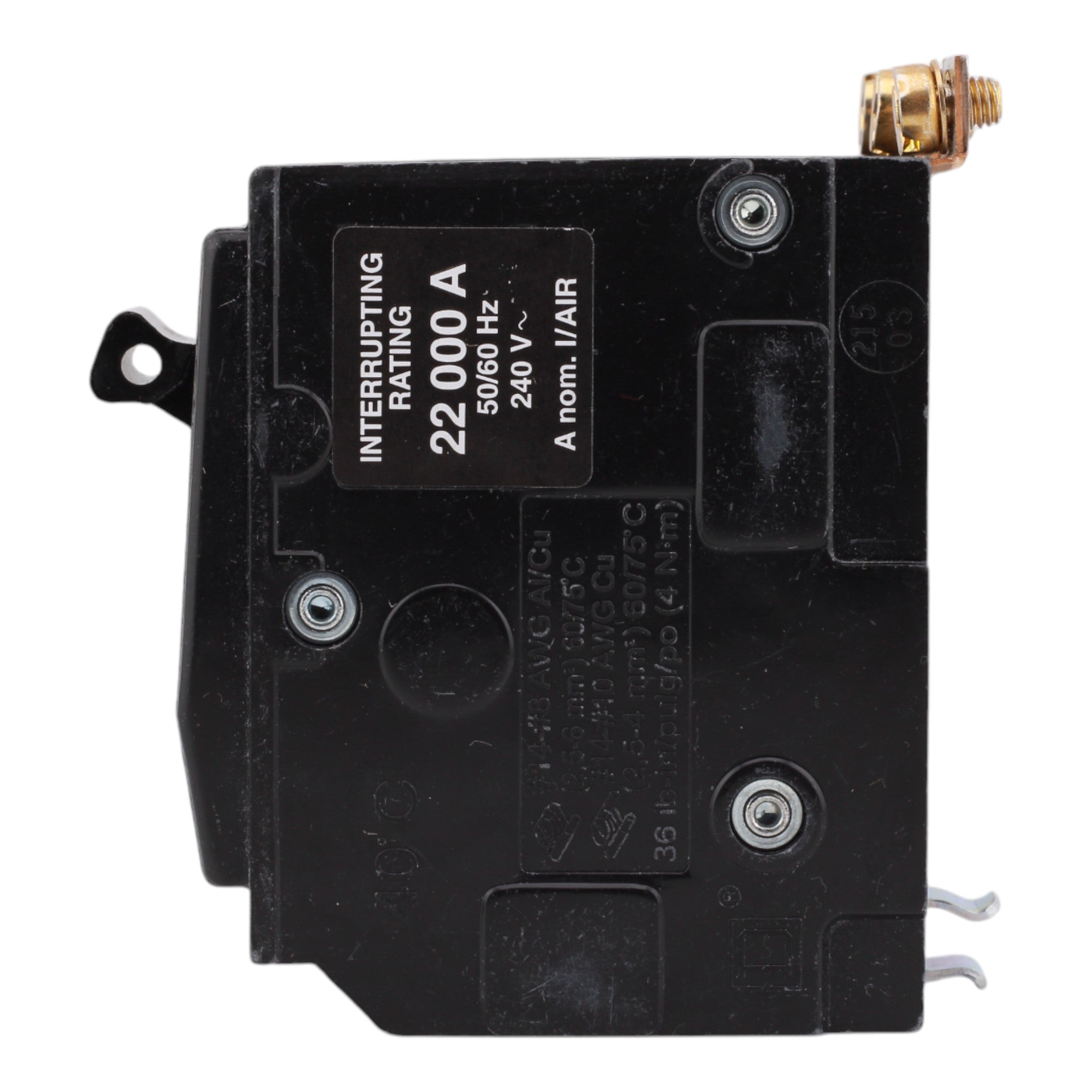 Square D QOB330VH, 30A, 120/240V, 3-Pole, Bolt-On Circuit Breaker, Standard Trip, 22kA Interrupt Rating, for Square D Load Centers - Image 4