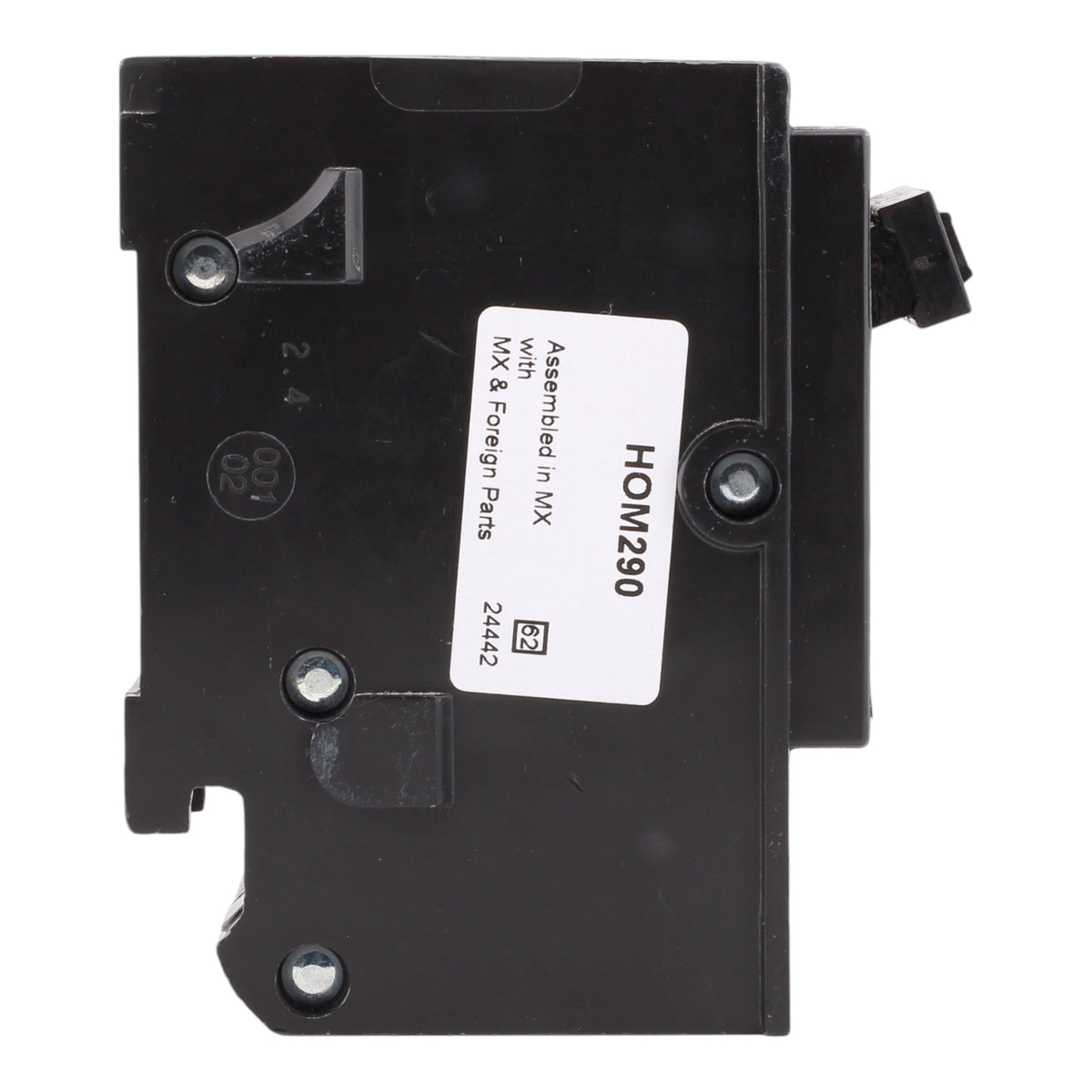 Square D Homeline HOM290 90A 2P 120/240V Standard Plug-In Circuit Breaker - Image 7