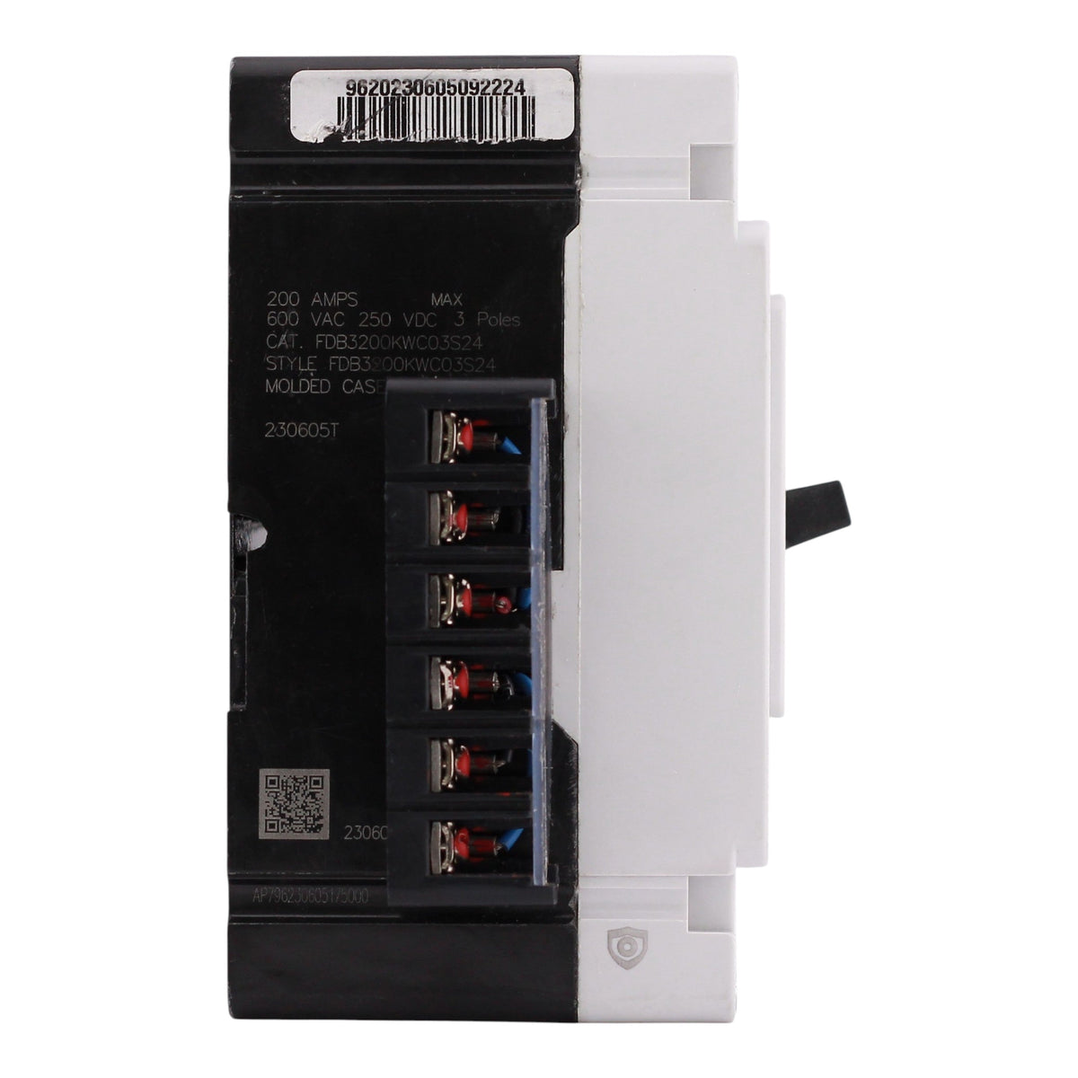 Eaton Series C, FDB3200KWC03S24, F-Frame, 200A, 3P, 600VAC/250VDC, Molded Case Switch, with Auxiliary Switch & Shunt Trip - Image 7