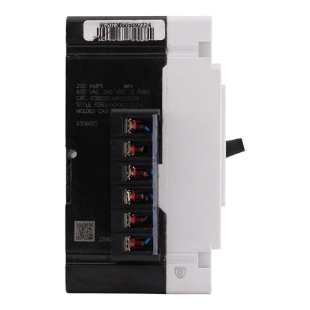 Eaton Series C, FDB3200KWC03S24, F-Frame, 200A, 3P, 600VAC/250VDC, Molded Case Switch, with Auxiliary Switch & Shunt Trip - Image 7
