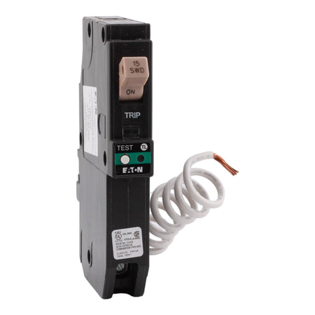 Eaton CHFN115AF 15 Amp Single Pole 120V Pigtail-Neutral AFCI Arc Fault Circuit Breaker UL - Image 3