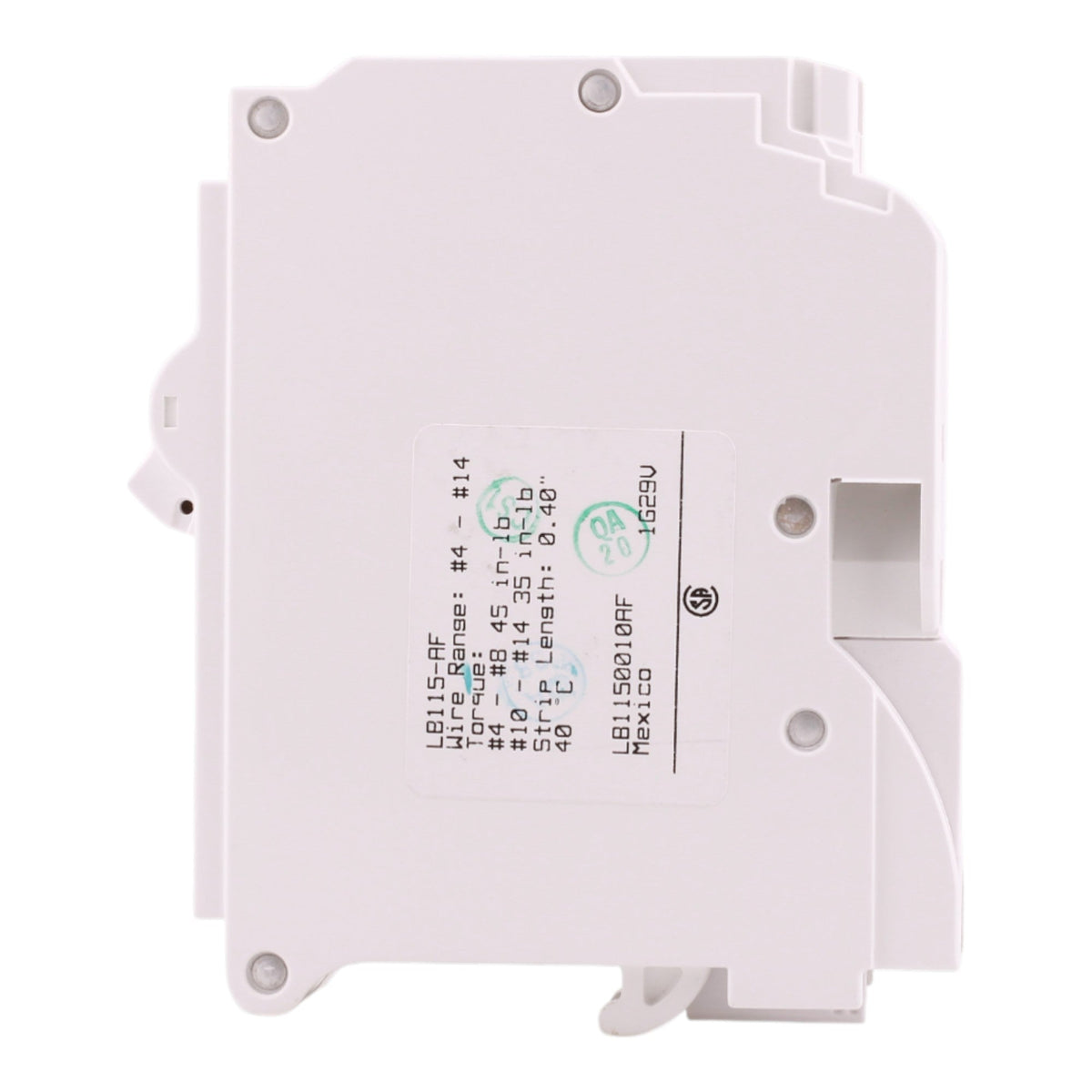 Leviton LB115-AF 15A 1P 120V AFCI Plug-On Neutral Circuit Breaker - Image 7