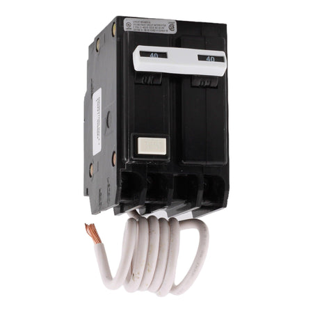 Eaton GFTCB240 40A 120/240V 2-pole GFCI Circuit Breaker Pigtail Neutral - Image 2