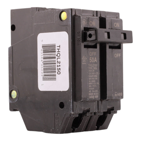 GE THQL2150 50A 2P 120/240V Thermal-Magnetic Plug-In Circuit Breaker - Image 4