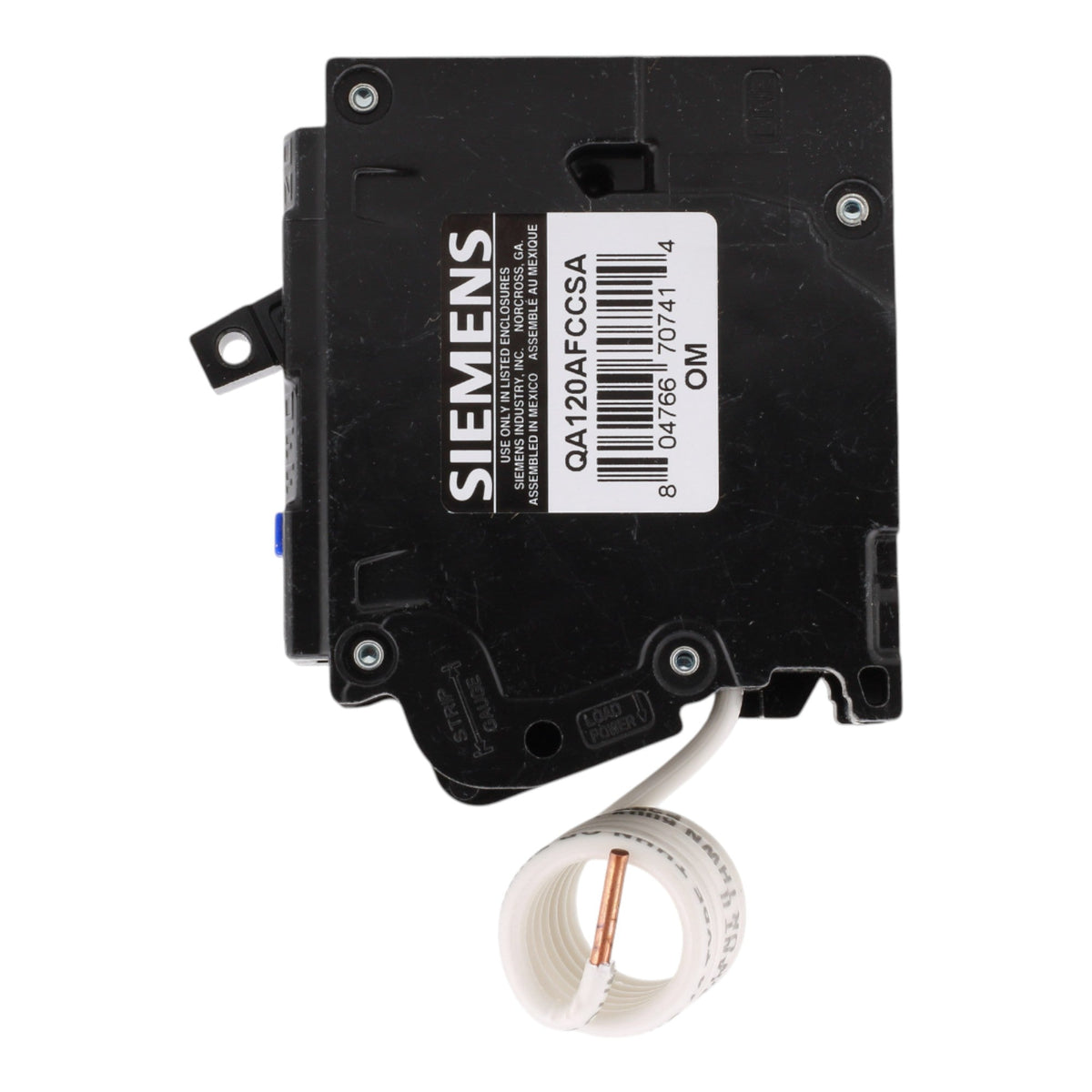 Siemens QA120AFCCSA 20A 1P 120V AFCI Circuit Breaker - Image 6