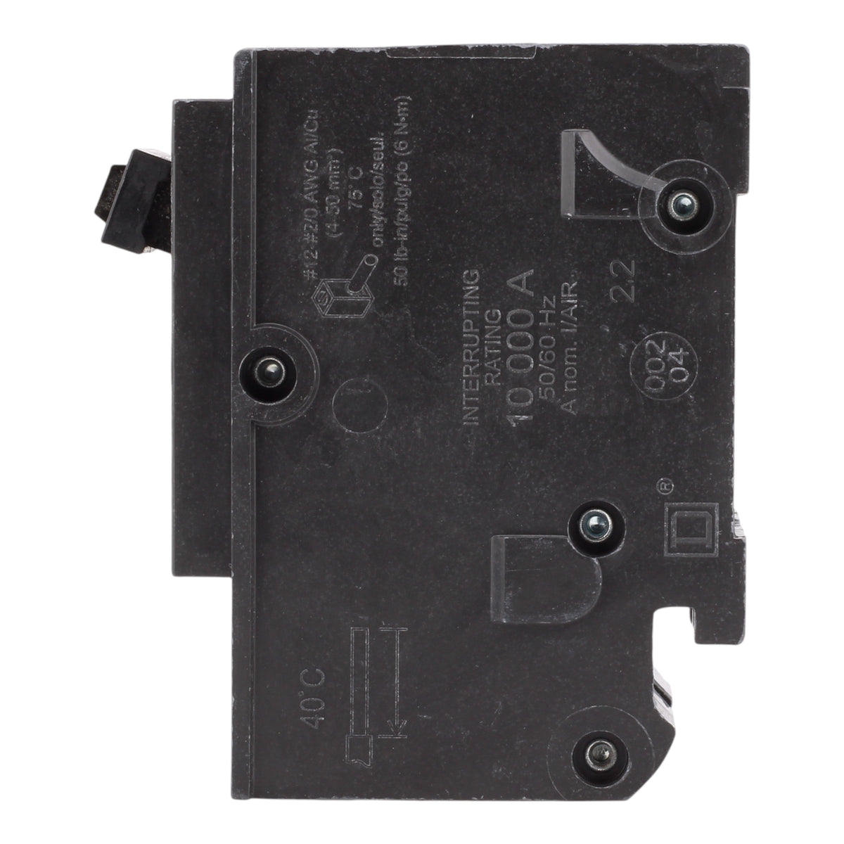 Square D Homeline HOM290 90A 2P 120/240V Standard Plug-In Circuit Breaker - Image 9